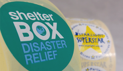 Charity & Promotional Stickers